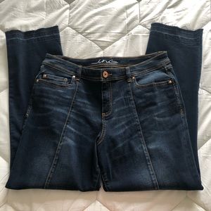 INC Denim Skinny Leg Dark Wash Jeans 14